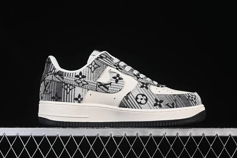 All categories Nk Air Force 1 Air Force series Nk Air Force 1 Low Air Force low-top Nike Air Force 1'07 Low LV joint gray floral cloth Air Force 1 low-top casual sneakers DF0188-077